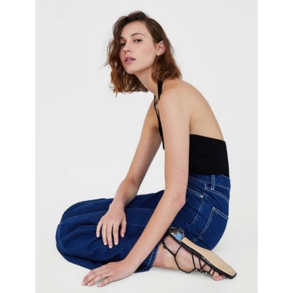 NWT Zara Knit Special Edition Minimal Bodysuit S/M - Picture 2 of 8